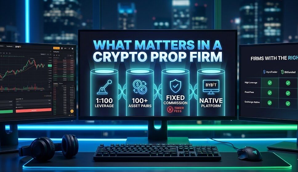 what is minimum requirement in a crypto prop firm